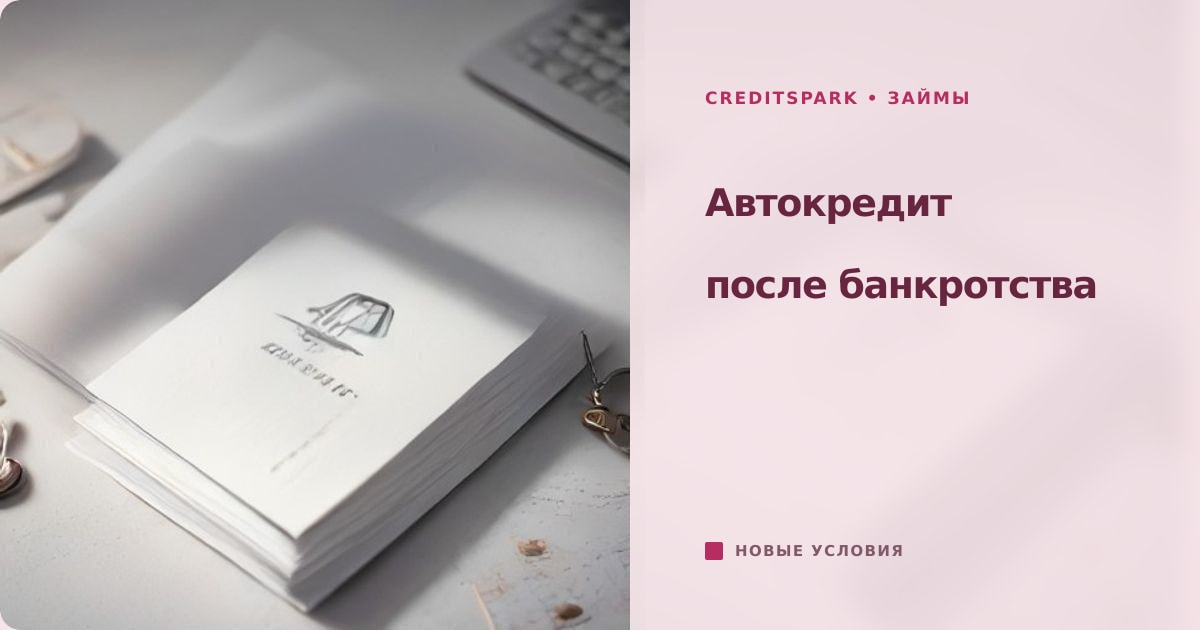 Иллюстрация к статье «Автокредит после банкротства: что меняется в условиях и как подать заявку»