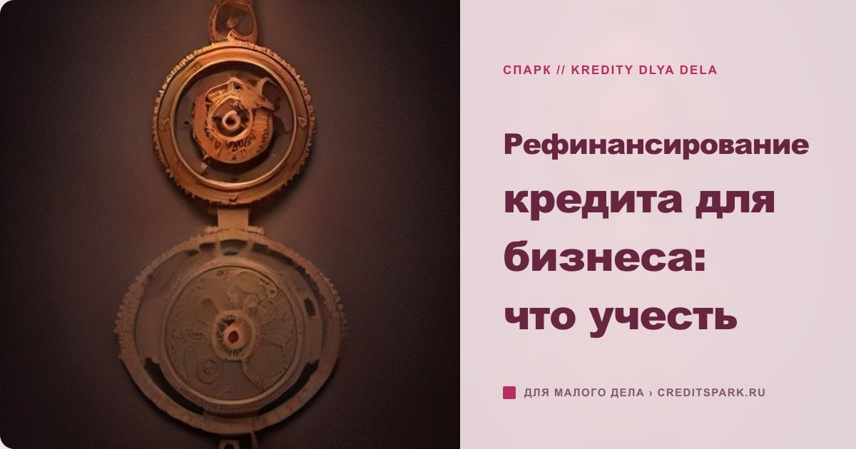 Иллюстрация к статье «Рефинансирование кредита для бизнеса: что учесть»