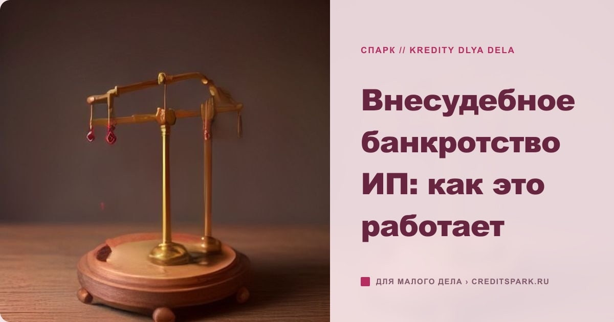Иллюстрация к статье «Внесудебное банкротство ИП: как это работает»